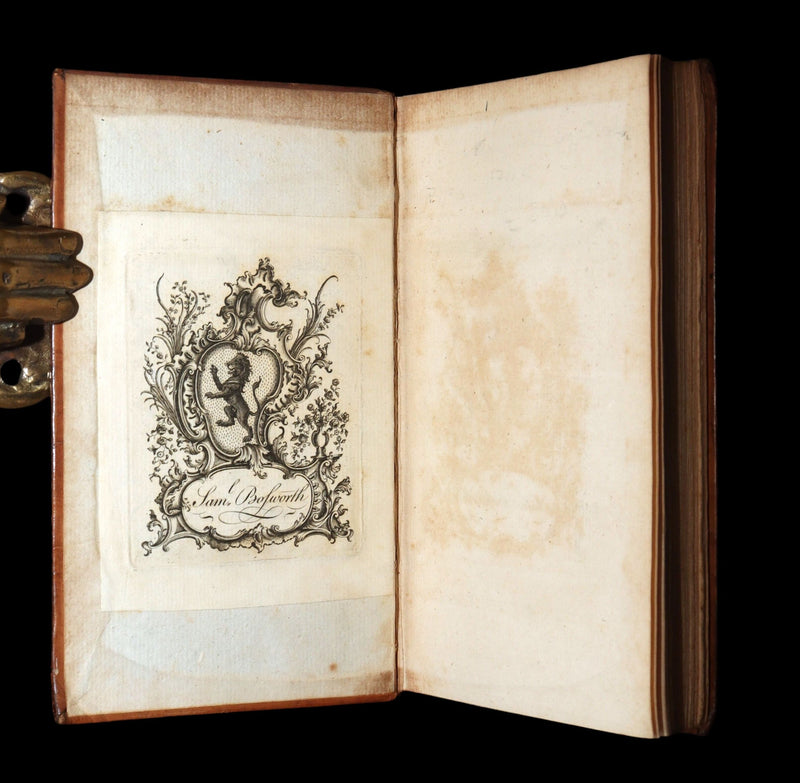 1745 Rare Book Set - The Odyssey of Homer by Alexander Pope, Illustrated