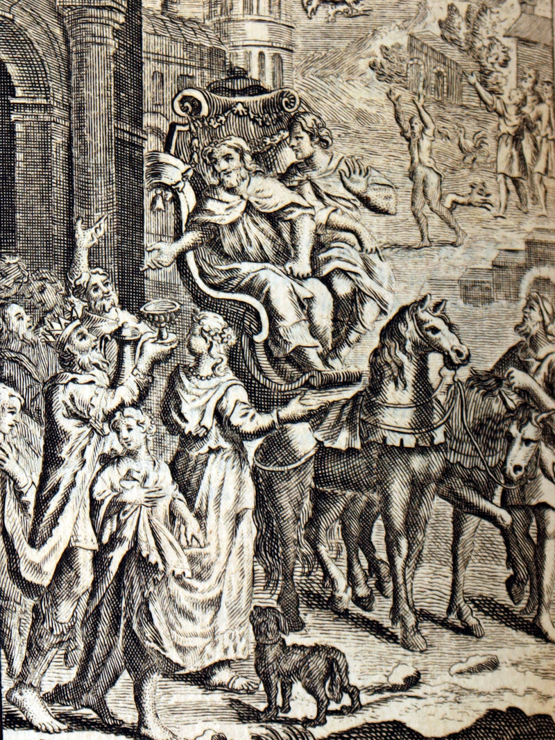 1745 Rare Book Set - The Odyssey of Homer by Alexander Pope, Illustrated