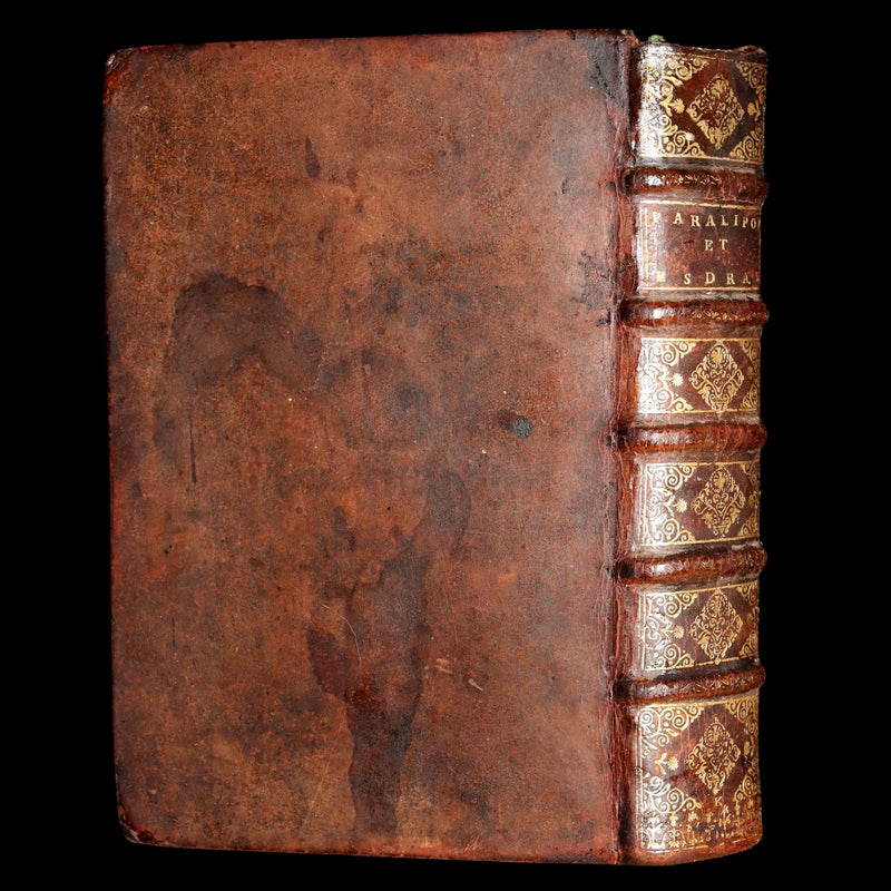 1698 Rare Latin French Bible - Book of Chronicles, Paralipomenon, Paralipomènes