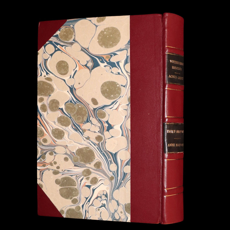 1910 Rare Book - Wuthering Heights and Agnes Grey by Emily and Anne Brontë