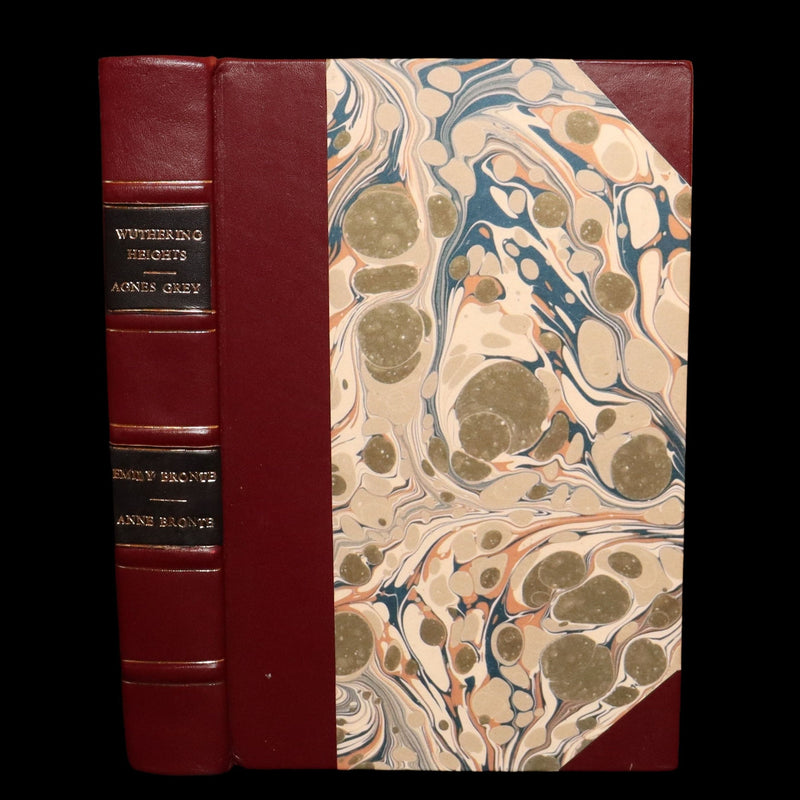 1910 Rare Book - Wuthering Heights and Agnes Grey by Emily and Anne Brontë