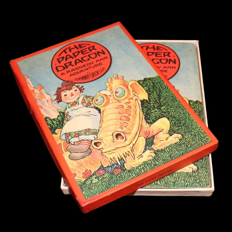 1926 First Edition- The Paper Dragon, A Raggedy Ann Adventure in Publisher's Box