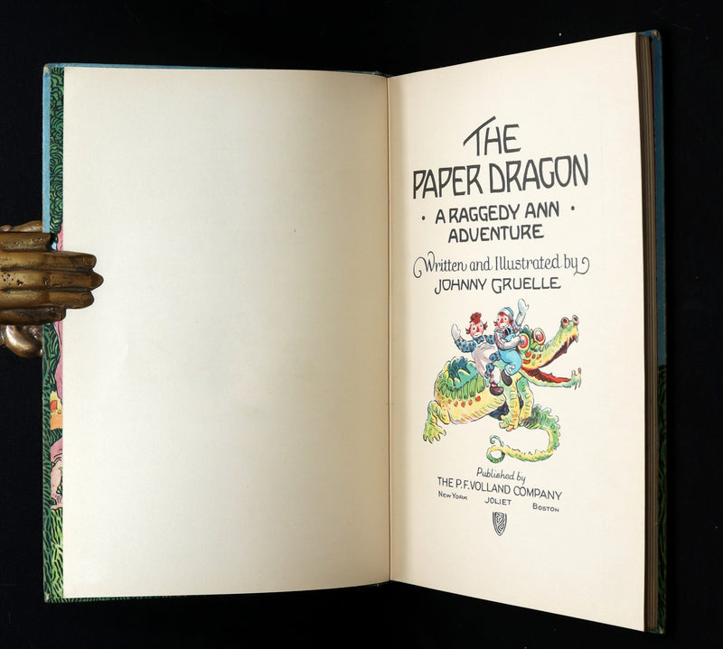 1926 First Edition- The Paper Dragon, A Raggedy Ann Adventure in Publisher's Box