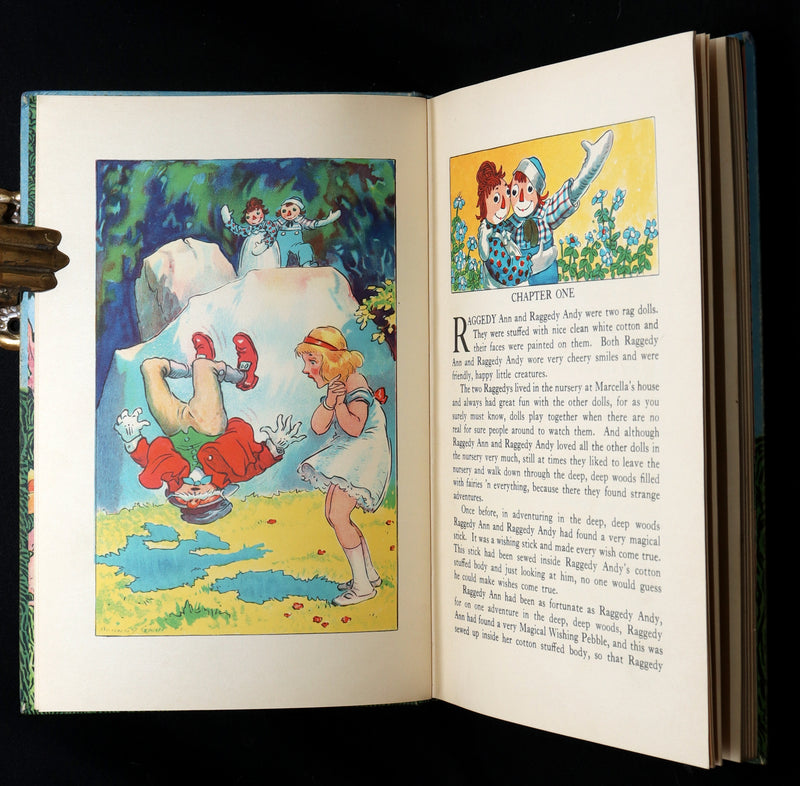 1926 First Edition- The Paper Dragon, A Raggedy Ann Adventure in Publisher's Box