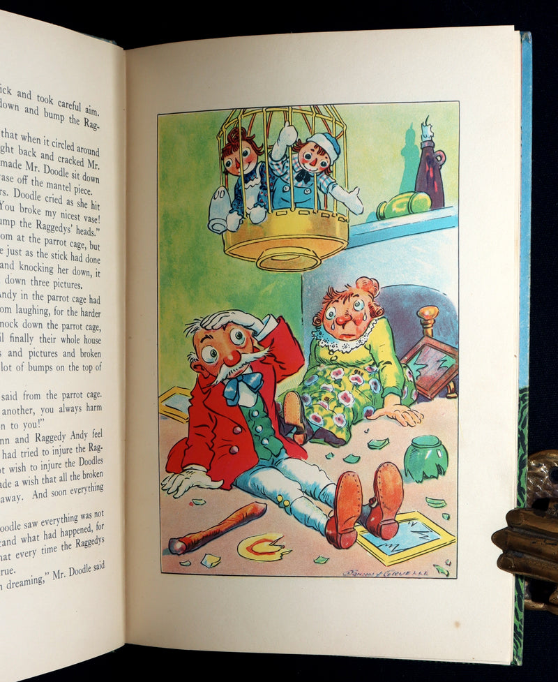 1926 First Edition- The Paper Dragon, A Raggedy Ann Adventure in Publisher's Box