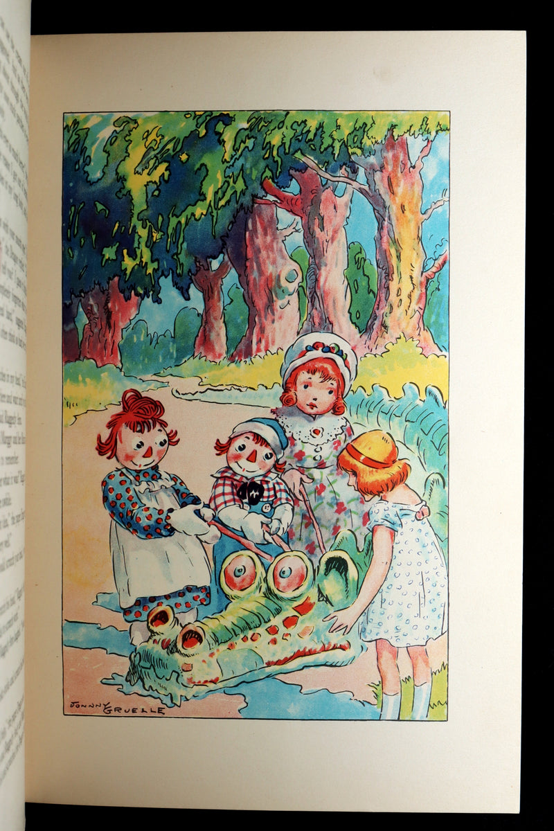 1926 First Edition- The Paper Dragon, A Raggedy Ann Adventure in Publisher's Box