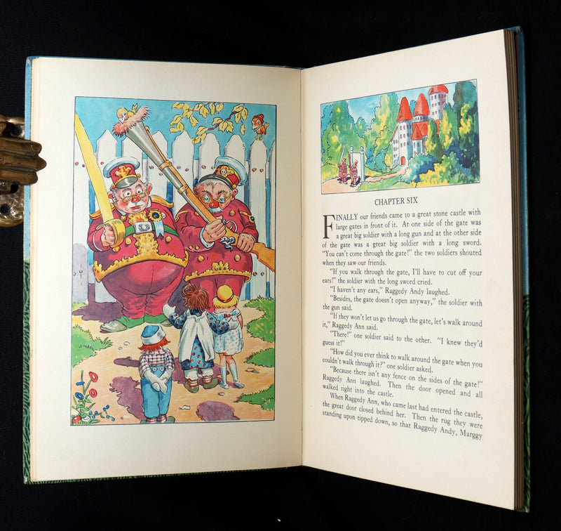 1926 First Edition- The Paper Dragon, A Raggedy Ann Adventure in Publisher's Box