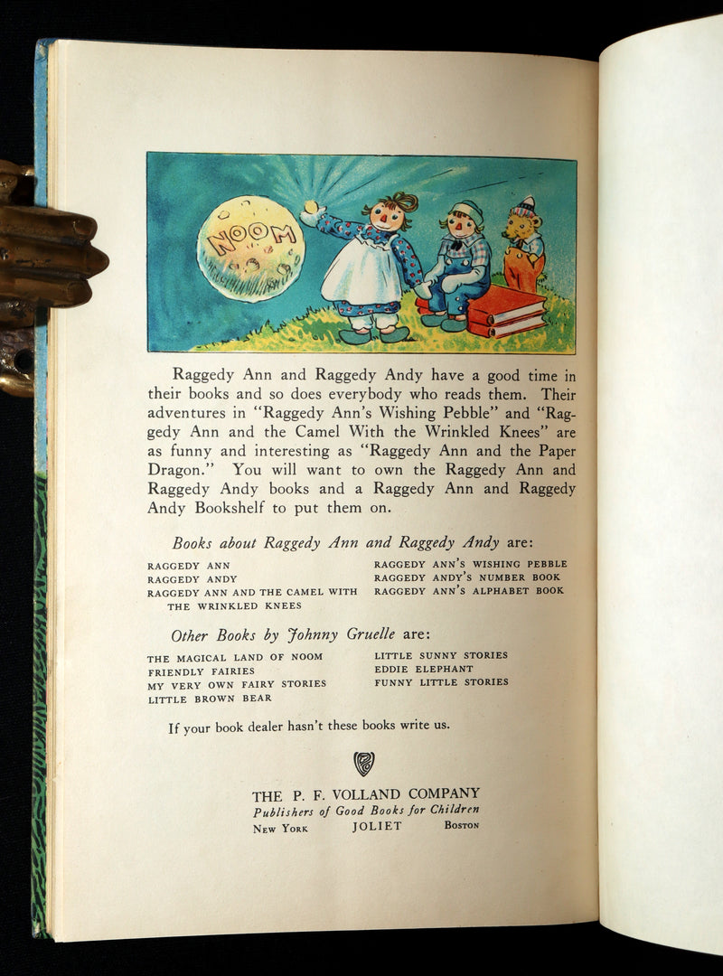 1926 First Edition- The Paper Dragon, A Raggedy Ann Adventure in Publisher's Box