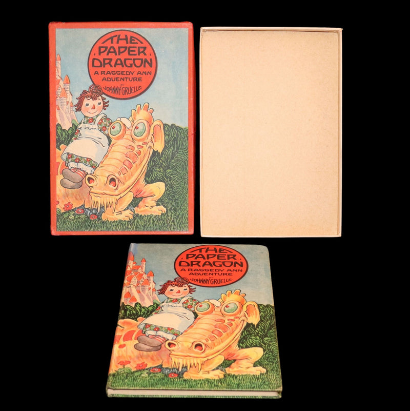 1926 First Edition- The Paper Dragon, A Raggedy Ann Adventure in Publisher's Box