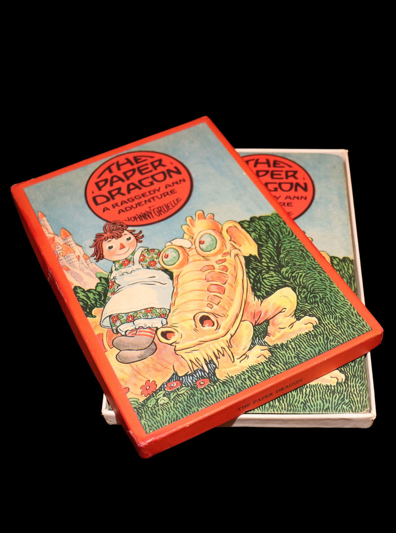 1926 First Edition- The Paper Dragon, A Raggedy Ann Adventure in Publisher's Box
