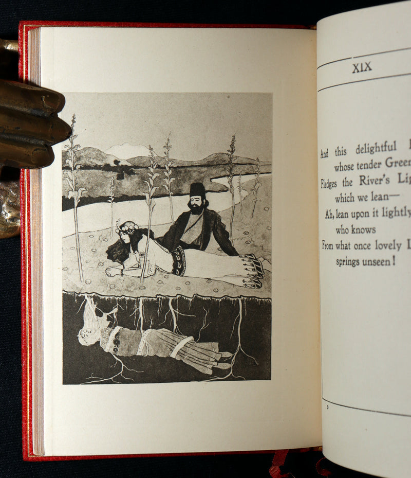 1904 Rare Book bound by Bayntun - Rubáiyát of Omar Khayyám, Illustrated