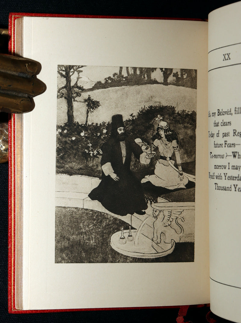 1904 Rare Book bound by Bayntun - Rubáiyát of Omar Khayyám, Illustrated