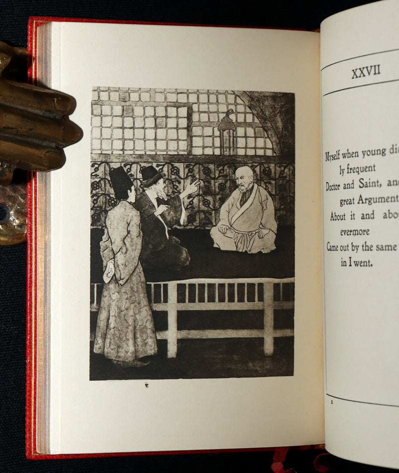 1904 Rare Book bound by Bayntun - Rubáiyát of Omar Khayyám, Illustrated