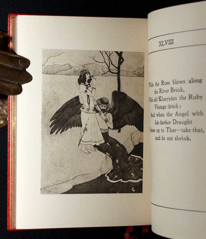1904 Rare Book bound by Bayntun - Rubáiyát of Omar Khayyám, Illustrated