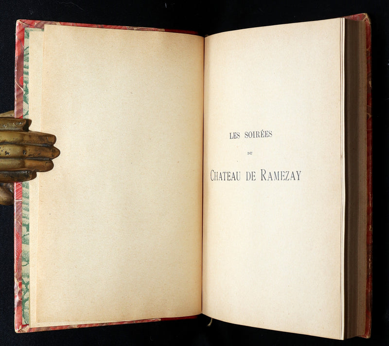 1900 Scarce French First Edition - Emile Nelligan, Soirees du Chateau de Ramezay