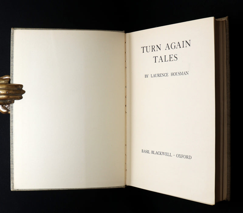 1930 First Edition - Turn Again Tales by  Laurence Housman, Illustrated
