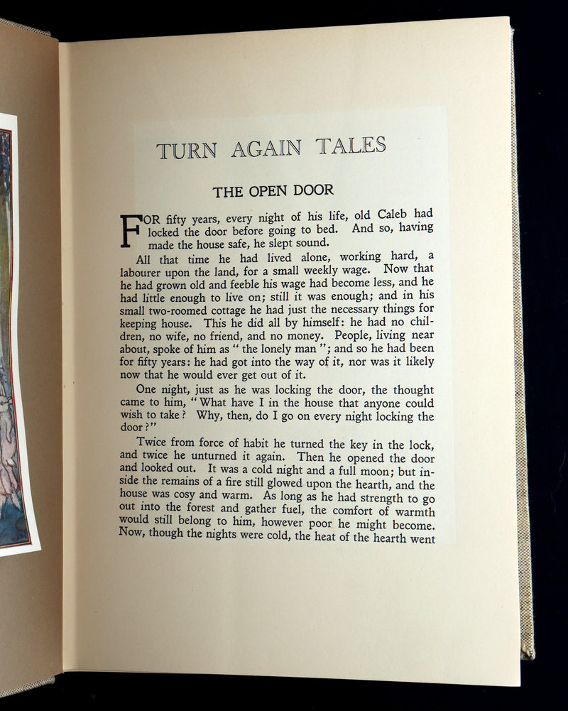 1930 First Edition - Turn Again Tales by  Laurence Housman, Illustrated