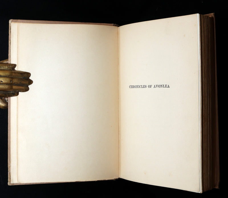 1912 First Edition - Chronicles of Avonlea by Lucy Maud Montgomery