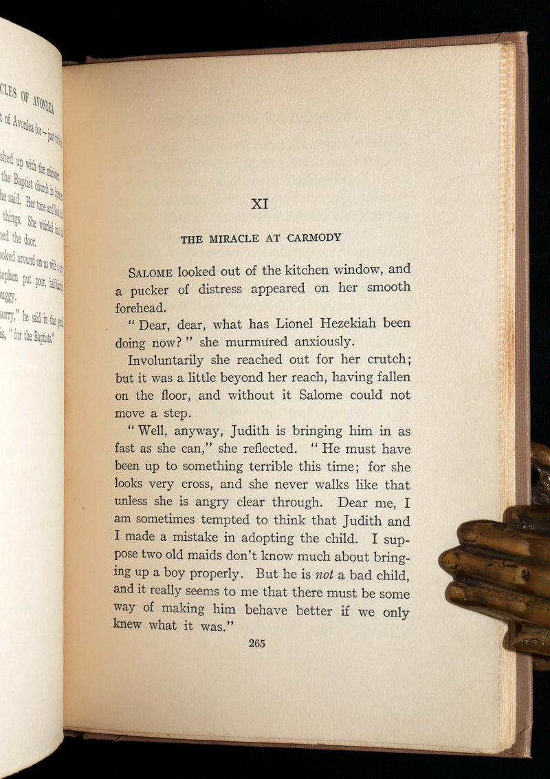 1912 First Edition - Chronicles of Avonlea by Lucy Maud Montgomery