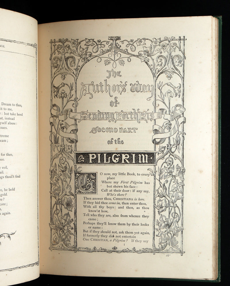1877 Rare Book - The Pilgrim's Progress illustrated by H.C. Selous & M.P. Priolo