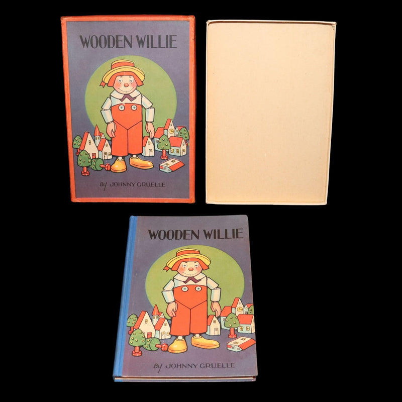 1927 Rare First Edition in original Box - Wooden Willie by Johnny Gruelle