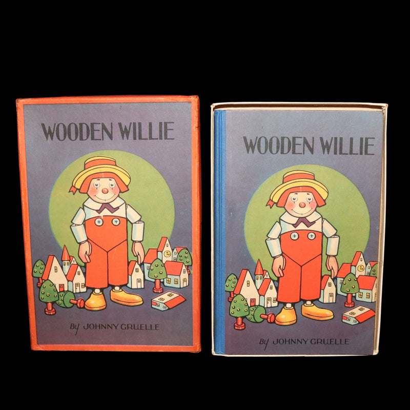 1927 Rare First Edition in original Box - Wooden Willie by Johnny Gruelle
