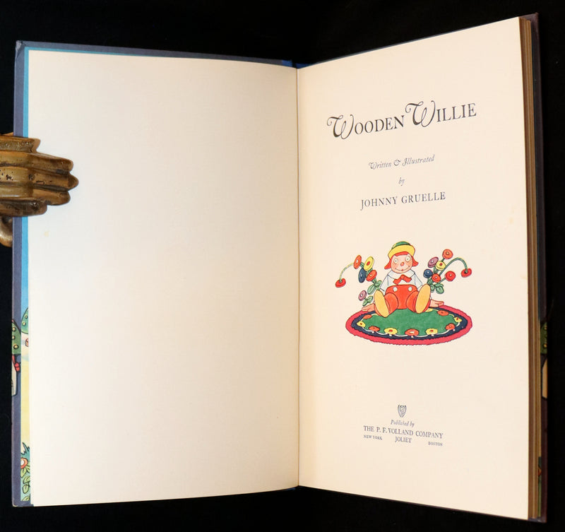 1927 Rare First Edition in original Box - Wooden Willie by Johnny Gruelle
