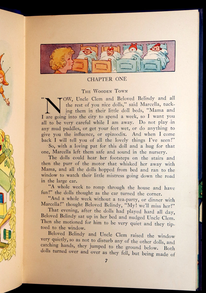 1927 Rare First Edition in original Box - Wooden Willie by Johnny Gruelle