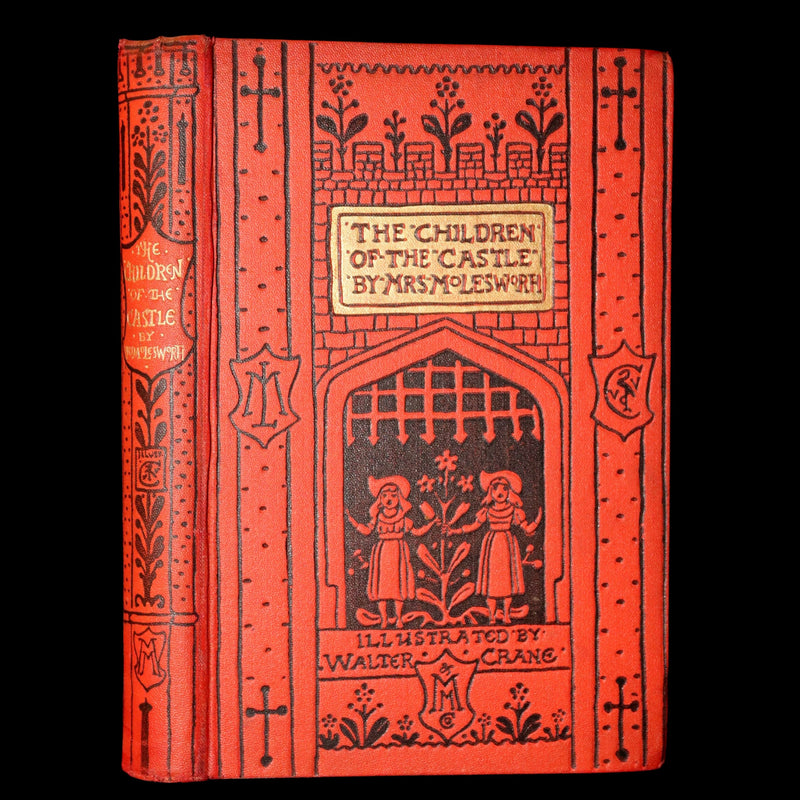 1890 Rare First Edition - The Children of the Castle illustrated by Walter Crane