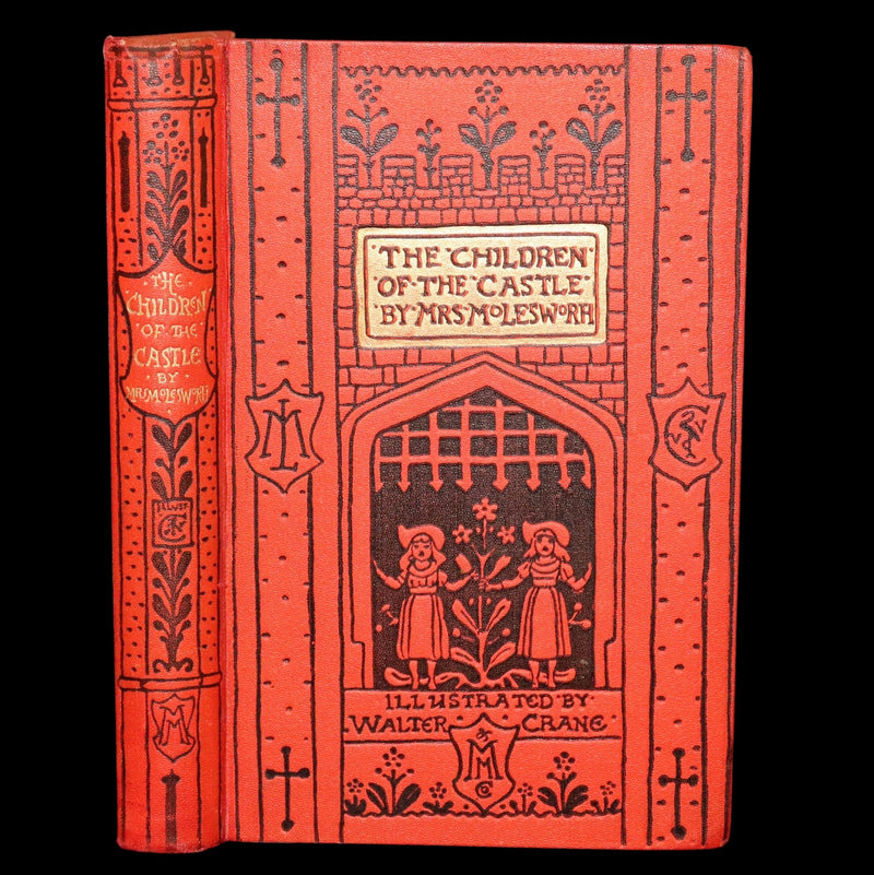 1890 Rare First Edition - The Children of the Castle illustrated by Walter Crane
