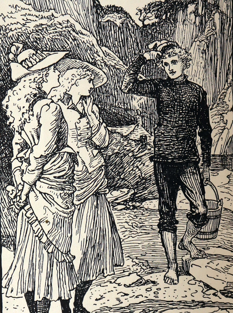 1890 Rare First Edition - The Children of the Castle illustrated by Walter Crane