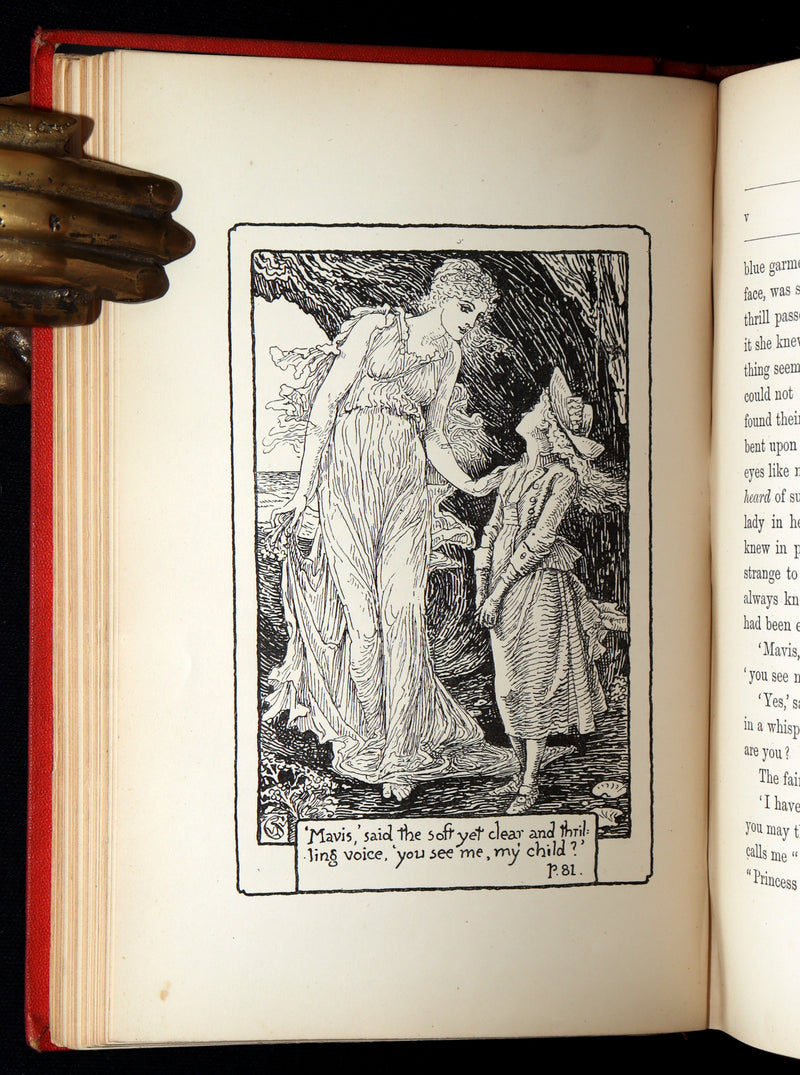 1890 Rare First Edition - The Children of the Castle illustrated by Walter Crane