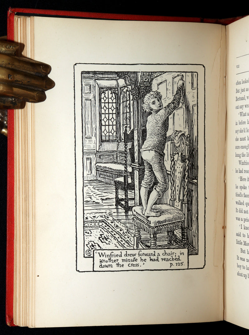 1890 Rare First Edition - The Children of the Castle illustrated by Walter Crane