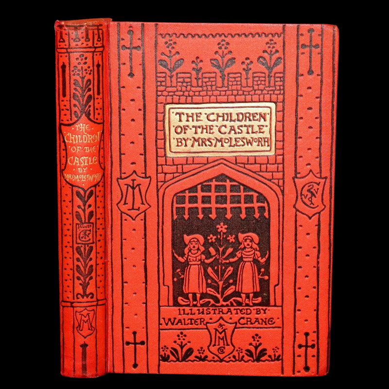 1890 Rare First Edition - The Children of the Castle illustrated by Walter Crane