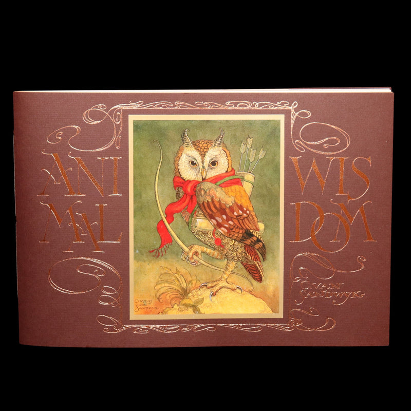 2021 Rare Signed Book - Animal Wisdom illustrated by Charles van Sandwyk