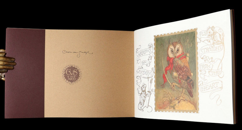 2021 Rare Signed Book - Animal Wisdom illustrated by Charles van Sandwyk