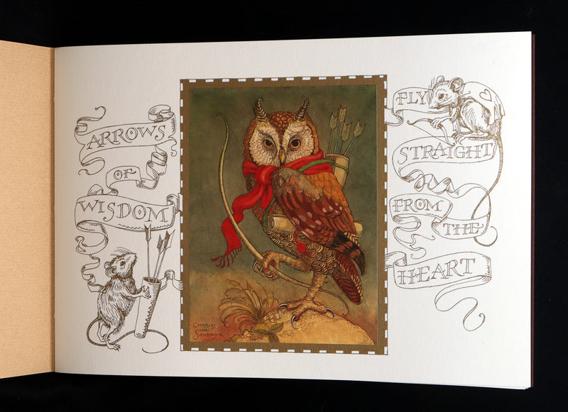 2021 Rare Signed Book - Animal Wisdom illustrated by Charles van Sandwyk