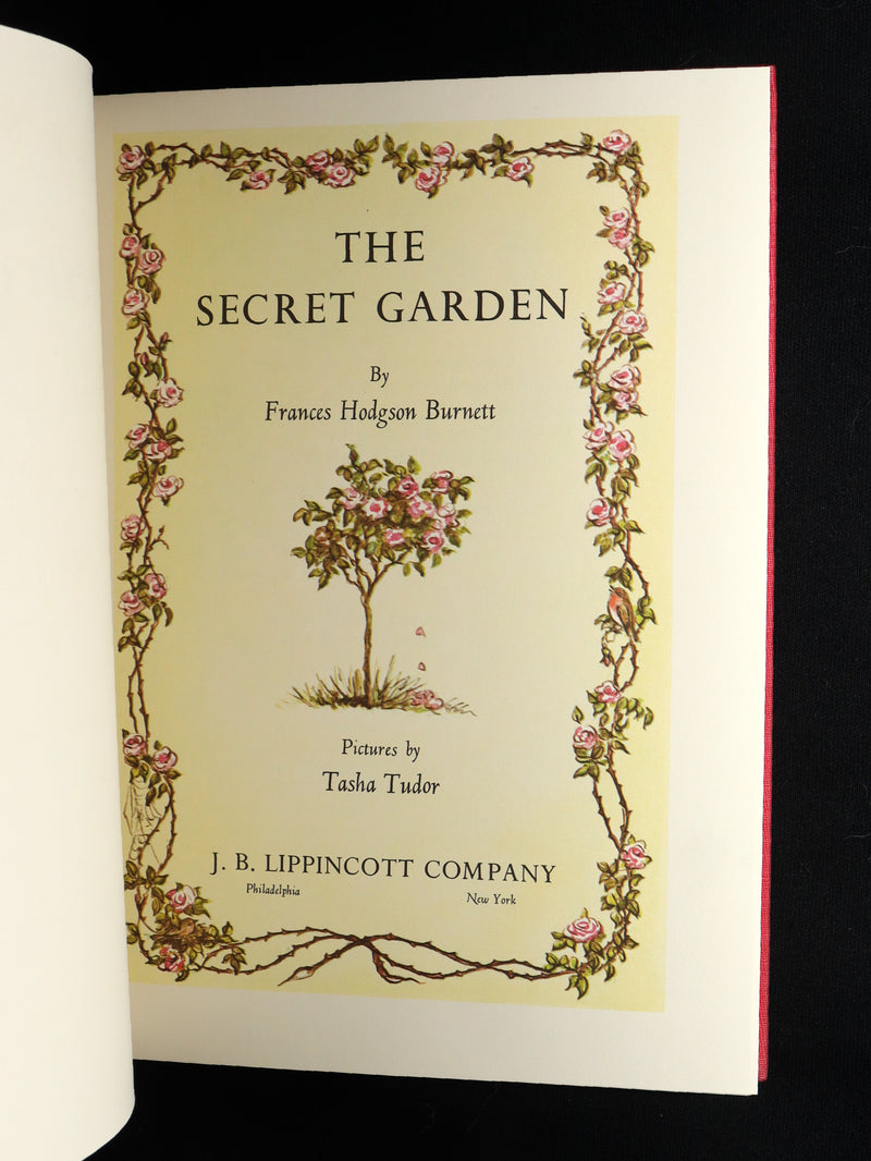 1962 Tasha Tudor First Illustrated Edition - The Secret Garden by F. H. Burnett