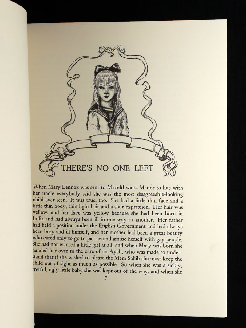 1962 Tasha Tudor First Illustrated Edition - The Secret Garden by F. H. Burnett