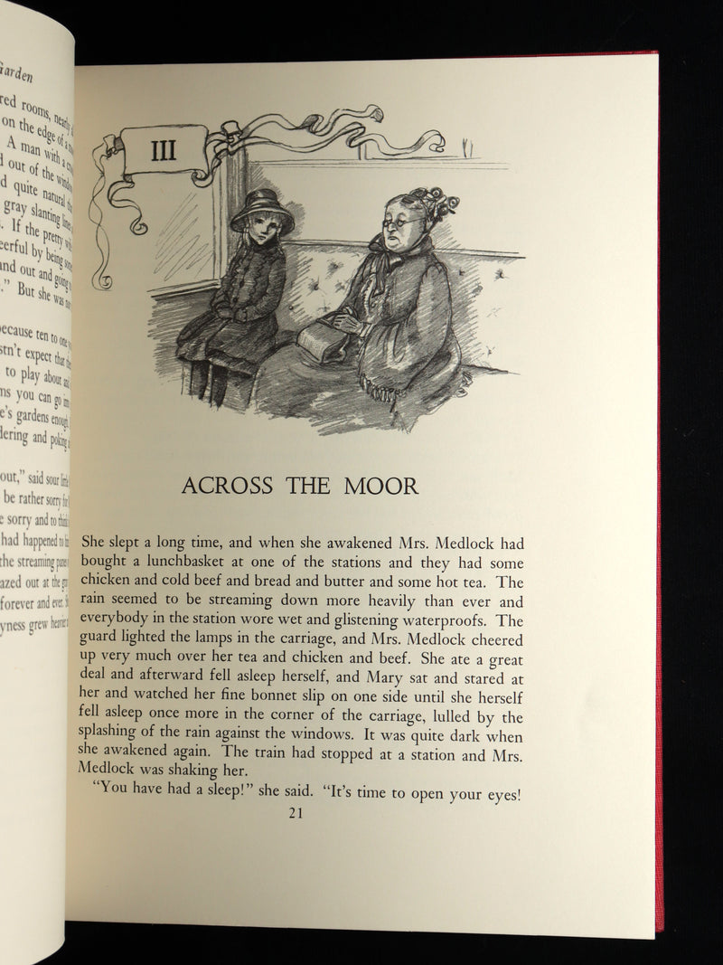1962 Tasha Tudor First Illustrated Edition - The Secret Garden by F. H. Burnett