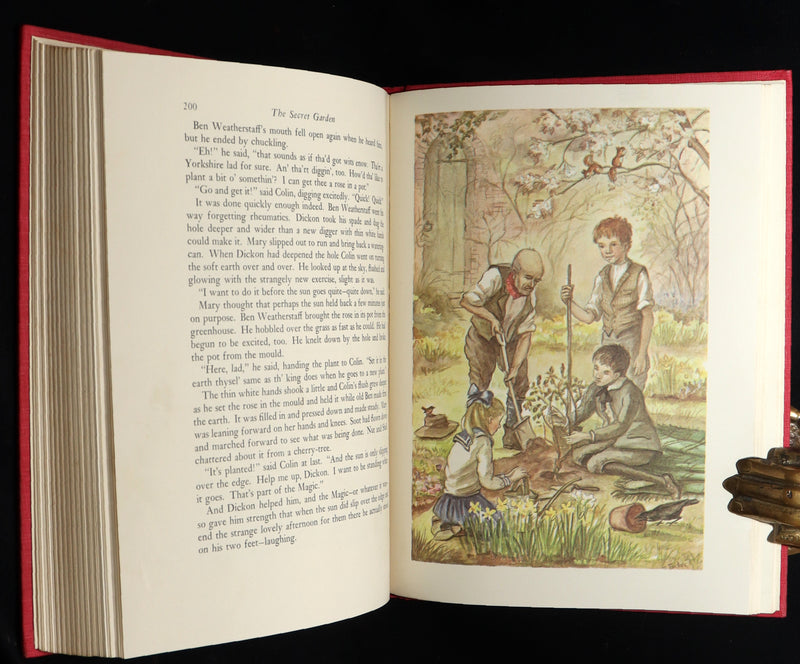 1962 Tasha Tudor First Illustrated Edition - The Secret Garden by F. H. Burnett