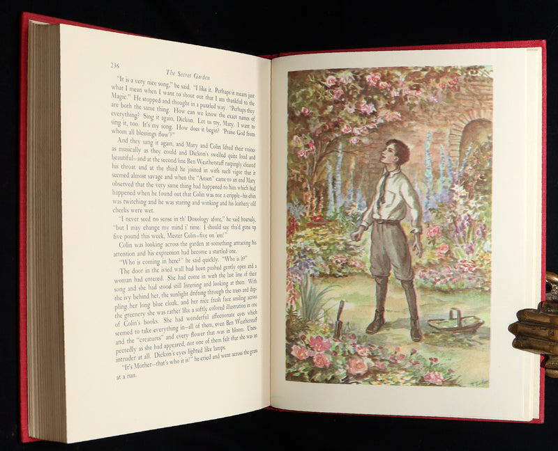 1962 Tasha Tudor First Illustrated Edition - The Secret Garden by F. H. Burnett