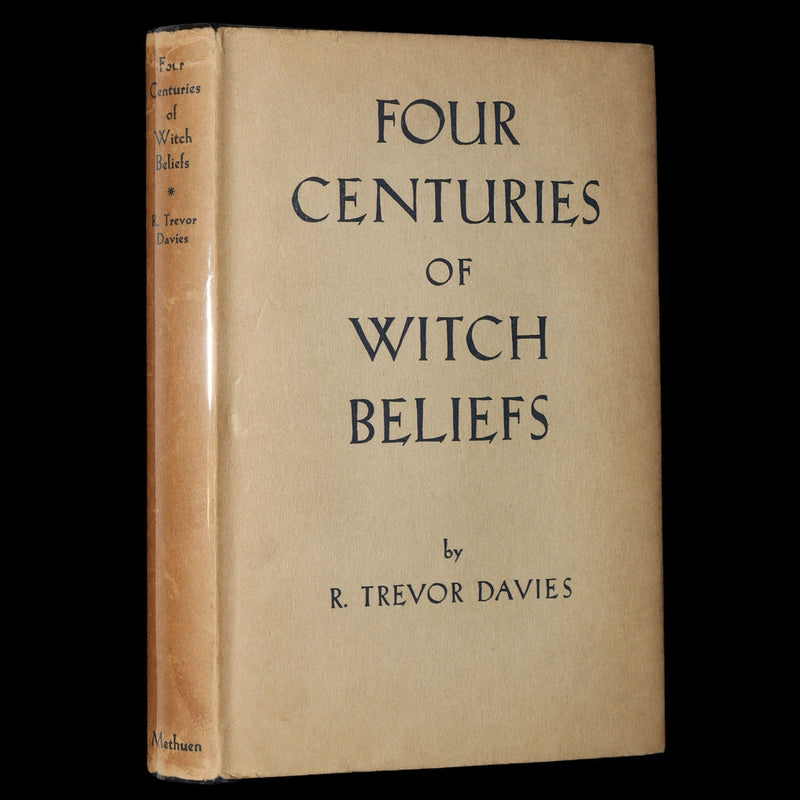 1947 Rare First Edition - Four Centuries of Witch-Beliefs by R. Trevor Davies