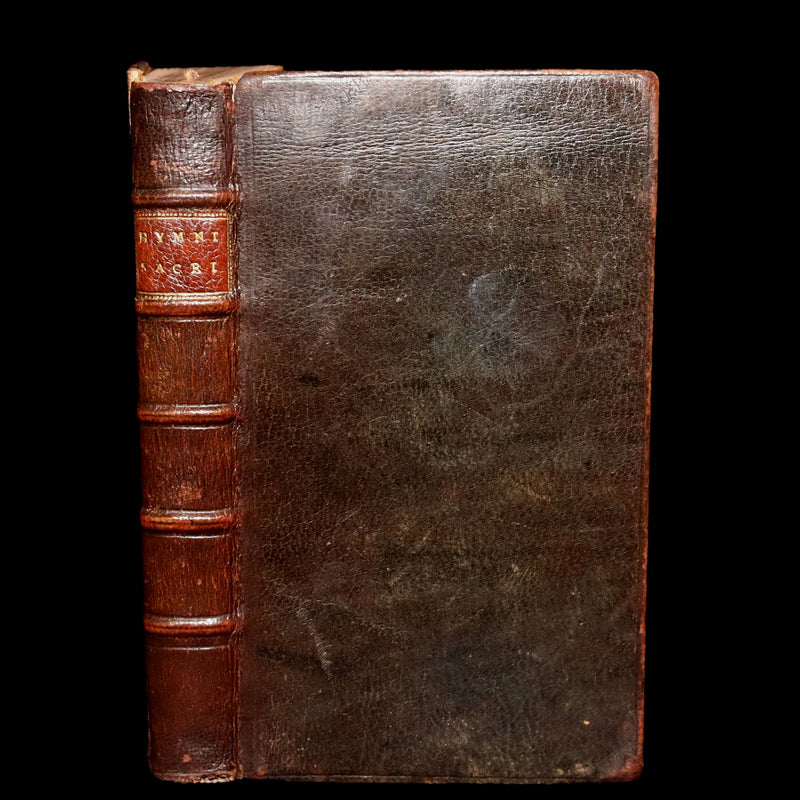 1698 Rare Latin Book - Sacred Latin Hymns and Music Scores by Santolio Victorino