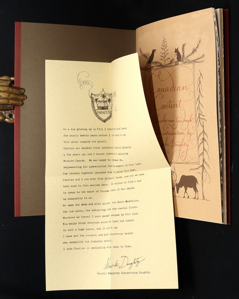 2009 Rare First Edition - Canadian Content illustrated by Charles van Sandwyk