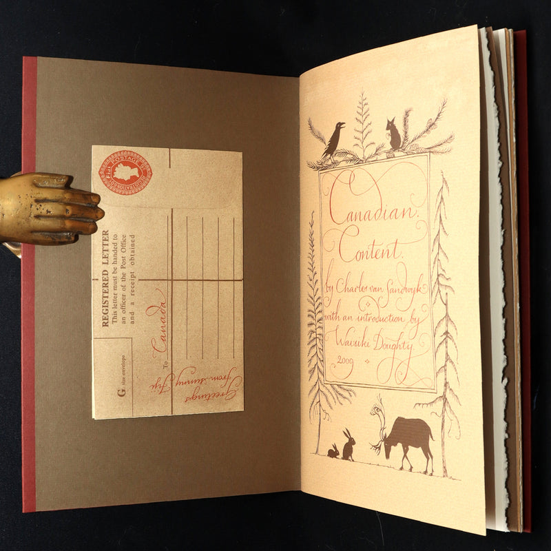 2009 Rare First Edition - Canadian Content illustrated by Charles van Sandwyk