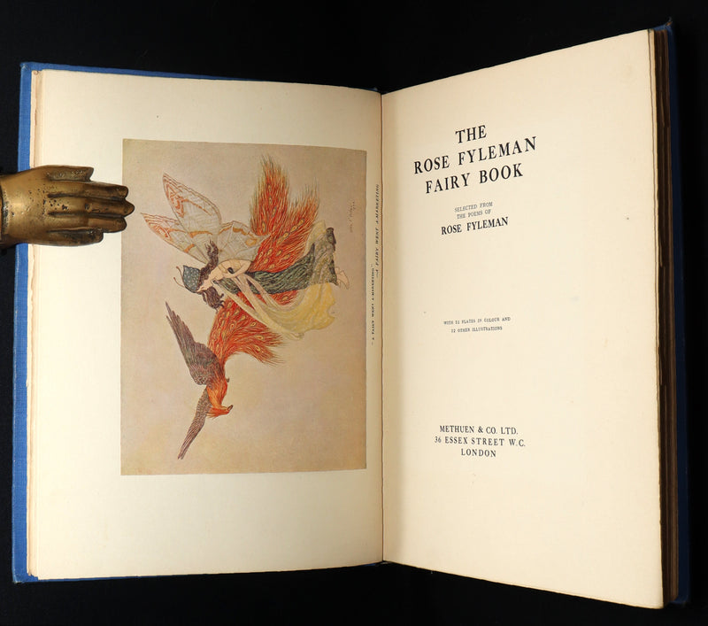 1923 First Edition - The Rose Fyleman Fairy Book Illustrated by Hilda T. Miller