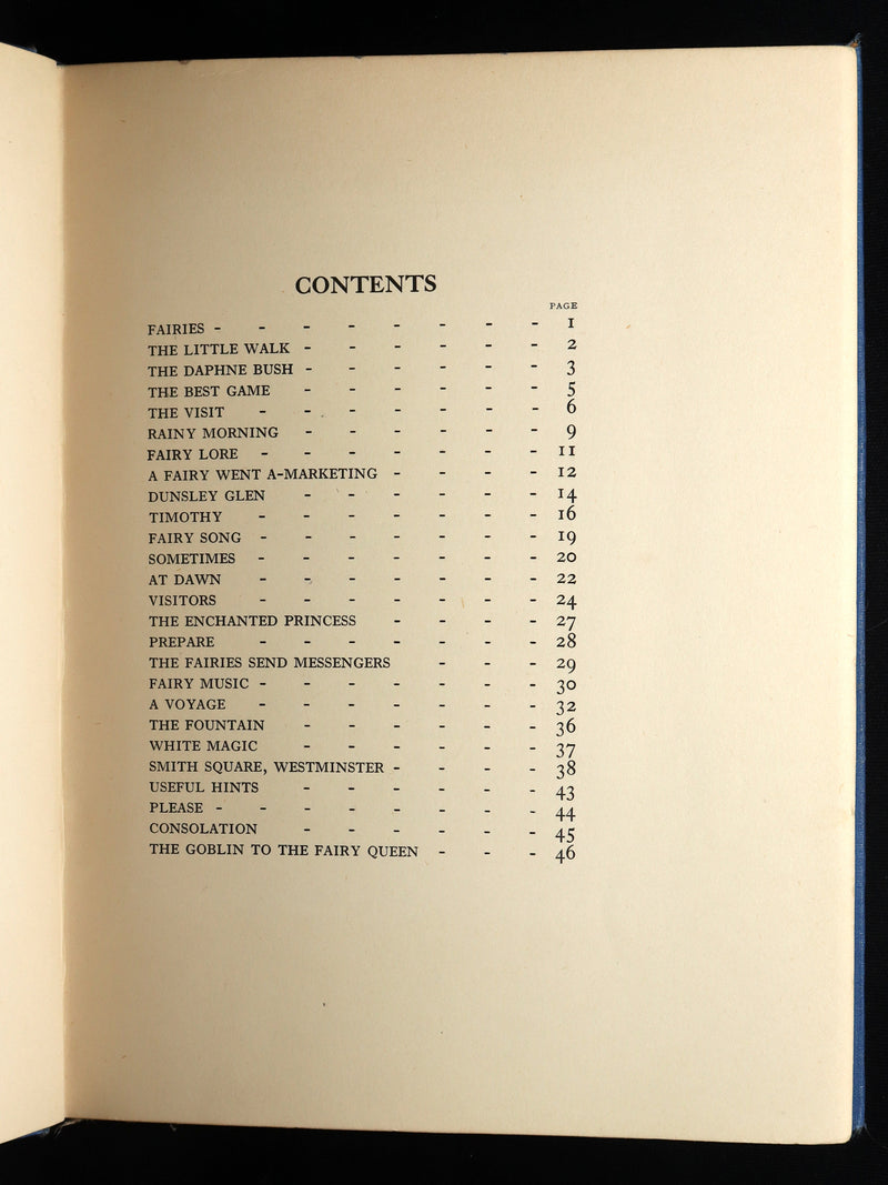 1923 First Edition - The Rose Fyleman Fairy Book Illustrated by Hilda T. Miller