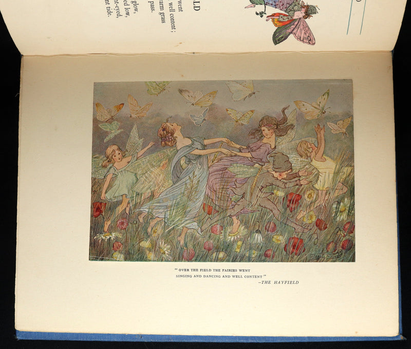 1923 First Edition - The Rose Fyleman Fairy Book Illustrated by Hilda T. Miller