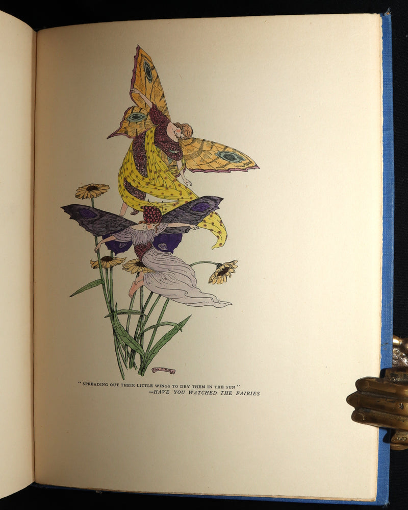 1923 First Edition - The Rose Fyleman Fairy Book Illustrated by Hilda T. Miller